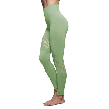 LAISIYI Fitness Negru Jambiere Femei de Primăvară Glezna-Lungime Softe Plasă de Leggins Cusaturi Tubulare Slim Push Up Lady Pantaloni Legging