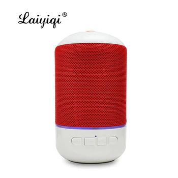 Laiyiqi coloana Tesatura de artă difuzor Bluetooth portabil bass radio FM portabil wireless caixa de som portatil altavoz alto falante