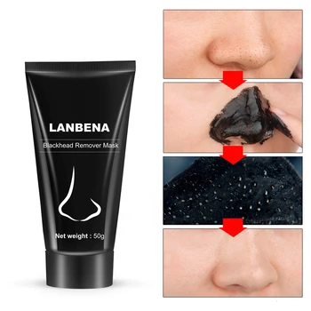 LANBENA Unisex Masti Faciale Scoate Nasul negru de Acnee Micsora Porii Tratament Coș de Hidratare Curatare Profunda de Îngrijire a Pielii