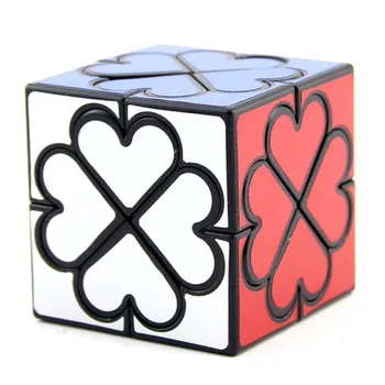 LanLan 8 Axa Inima Cub Magic Cubo Magico Profesionale Neo Viteza De Puzzle Antistres Jucarii Educative Pentru Copii