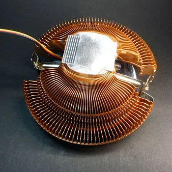 LANSHUO DC12V 3-pin Silențioasă a Ventilatorului CPU Cooler radiator pentru / AMD Suport CPU cu LED-uri