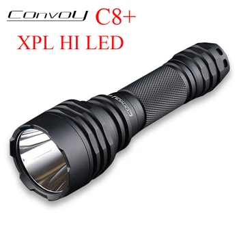 Lanterna LED-uri Convoi C8+ cu XPL HI Linterna CONDUS C8 Plus Lanternă Tactică 18650 Lanterna Camp Cort, Lanterna de Vanatoare Mână de Lumină