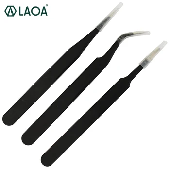 LAOA 3PCS Pensete din Oțel Inoxidabil Portabil Pinzette Ceas de Reparatii Instrumente Dentare Instrument Pincet