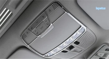 Lapetus Top Acoperiș Lumini pentru Citit Lampa Decor Acoperire Cadru Trim 1 Buc Pentru Mercedes-Benz E-Class E-CLASS W213 2016 - 2020 / ABS
