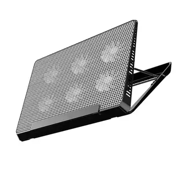 Laptop de Gaming Cooler USB Notebook Bază Suport Reglabil Viteza A 6-Ventilator de Răcire Pad din Aluminiu Laptop Cooler Pad Stand