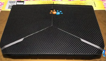 Laptop Fibra de Carbon de Vinil Autocolant Pielii Cover Pentru Lenovo ThinkPad X1 Carbon 7 Gen 2019 de presă