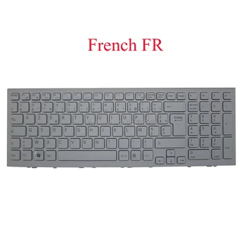 Laptop FR Tastatură Pentru SONY VAIO VPC-EH VPCEH Serie 149871451 AEHK1F00010 V116646F francez alb cu rama noua