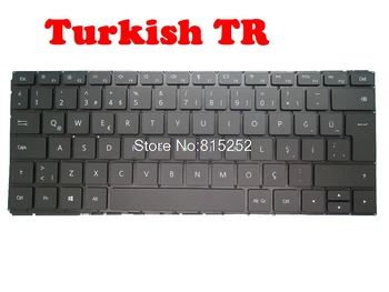 Laptop Tastatură cu iluminare din spate Pentru HUAWEI MagicBook VLT-W60 VLT-W60E KPL-W00 KPL-W00C WRTB-WFH9L NE/SP/TR turcească/HU Ungaria Negru