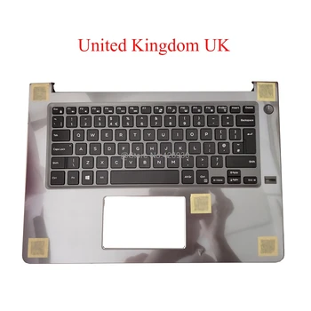 Laptop zonei de Sprijin pentru mâini cu iluminare din spate BRITANIE SP ACEASTA tastatura Pentru DELL Pentru Vostro 14 5468 V5468 P75G 0D9GDC 08Y8XR 0WV06N 0XCW23 0V2N97 0D3HD8 ne