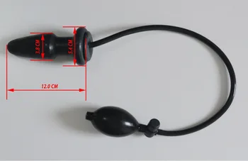Latex boxeri gag plug gonflabil accesoriu