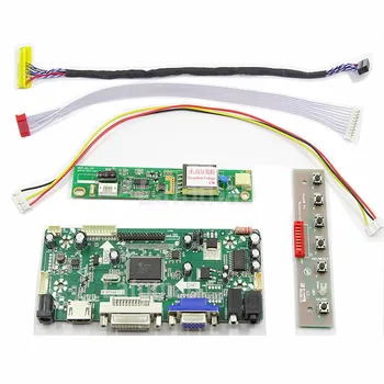 Latumab Nou LCD LED LVDS Placa de sistem Driver kit pentru LP154WX4 TLB4 HDMI + DVI + VGA