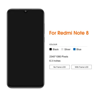 LCD Pentru Xiaomi Redmi Note8 Display Touch Screen Digitizer Piese de Asamblare Pentru Redmi Nota 8 Note8 Ecran