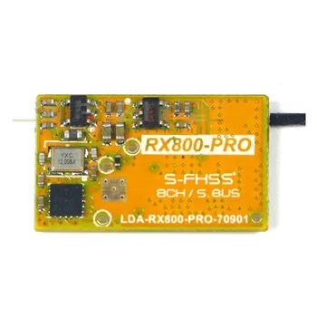 LDARC RX800 PRO 2.4 G Receptor Suport rețelelor conținând metal SF800 FM800 Upgrade Compatibil cu F1 F3 F4 F7 Zbor Controller FUTABA S-FHSS Radio