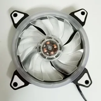 LED Fan Nou SXDOOL 12cm Rosu Transforma Led Ventilator Carcasă Mut Disipare a Căldurii 1300 RPM 35.5 CFM 20DBA silent fan caz