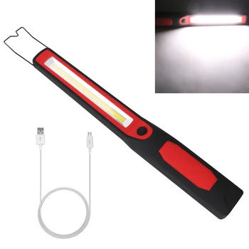 LED Lumina de Lucru Cu Cârlig Magnetic USB Reîncărcabilă Magnet Lampă de Urgență pentru Camping, Ciclism QJS Magazin