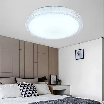 LED Lumina Plafon 12W/18W/24W Culoare Montat design Modern și simplu - Abajur Acrilic cu Rama pentru camera de zi, dormitor