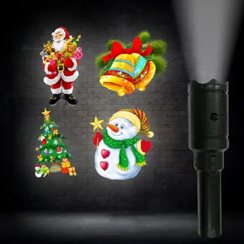 LED Lumini de Crăciun în aer liber Model de Lanterna Fulg de nea Dj Disco Light 12 Model de Carte de Film Lanterna cu Laser Lampa de Proiecție