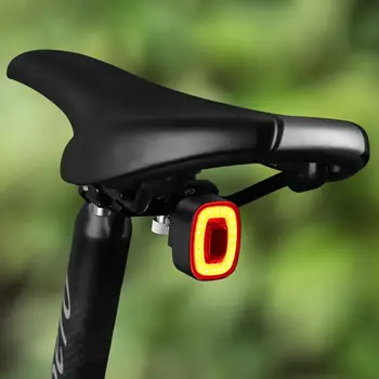 LED Spate de Biciclete Coada Lumina Ultra Luminos de Biciclete Lumina USB Reîncărcabilă IP65 rezistent la apa Frână, Senzor de Lumină