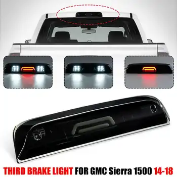 LED-uri auto 3-a Treia Lumina de Frână Spate Coada de Funcționare a Lămpii de Stop Pentru Chevy Silverado pentru GMC Sierra 1500 2500HD 3500HD-2018