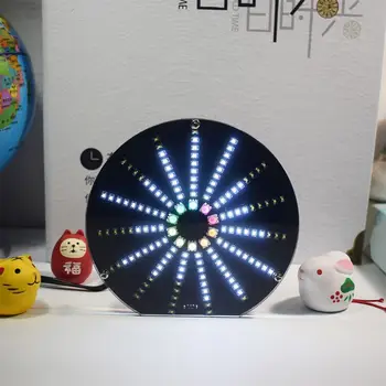 LED-uri Circulare Audio Visualizer Muzică Spectru de Afișare DIY Kit Electronic de Învățare Kituri
