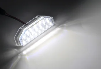 LED-uri de Lumină de inmatriculare Pentru Mazda RX-8 RX8 2004-, pentru Mazda 6 2007-2011.Alimentat de 18-SMD LED Alb Xenon