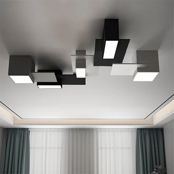 LED-uri moderne Living Lampă de Tavan Combinație Acasă de Iluminat de Plafon Lumina Nordică de Design Dormitor, sufragerie, Corpuri de iluminat