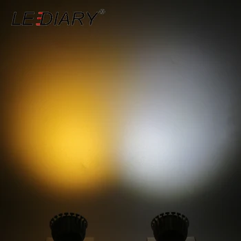 LEDIARY Pătrat Inel Dublu corp de Iluminat Anti-glare LED 95mm Taie Gaura Încastrat Plafon Lampă Spot Cadru 85-265V GU10 Bec Inlocuit