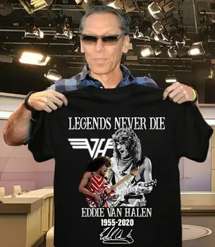 Legenda Nu Moare Niciodată Eddie Van Halen 1955 2020 Cadou Tricou Pentru Barbati Femei
