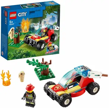 Lego 60247 Oraș foc Foc în pădure jucărie