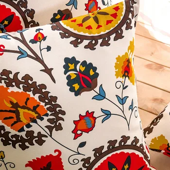 Lenjerie de pat din bumbac Tesatura de Masă Acoperă Floarea Soarelui de Înaltă calitate Pernei Scaunului Cover Set de Fețe de masă Naționale Stil Modern