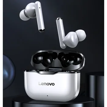 Lenovo LP1 TWS Căștile Bluetooth 5.0 Adevărat Wireless Căști de Control Tactil Sport Căști IPX4 rezistent la apa Căști Cu Microfon