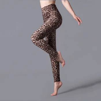 Leopard Legging de Vara Femei jeggings Mare Elastic Talie Pantaloni Imprimate Dungi Sportwear Antrenament Legging de Fitness Leggins