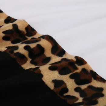 Leopard Mozaic Hanorace Set Femei Toamna Iarna Full Lungime Pantaloni Trening Seturi Pentru Femei 2020 Nou Casual 2 Seturi de piese