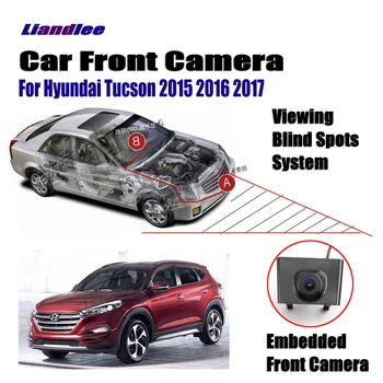 Liandlee Mașinii Vedere din Față Camera AUTO CAME Pentru Hyundai Tucson 2016 2017 ( Nu Inversă Parcare Spate Camera )