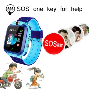 LIGE 2019 Noi Impermeabil Copil inteligent Ceas SOS Apel de Urgență smartwatch LBS Poziționare copii de Urmărire ceas inteligent pentru Copii+Cutie
