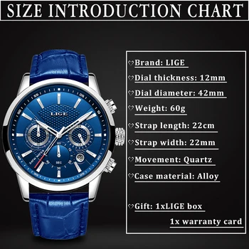 LIGE 2019 NOU Brand de Lux Barbati Militare Ceasuri Sport Bărbați Cuarț Ceas Curea din Piele rezistent la apa Data Încheietura Ceas Reloj Hombre