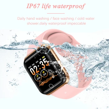 LIGE Ceas Inteligent Femei Sport Brățară Inteligent IP67 rezistent la apă Ceas Pedometru Heart Rate Monitor LED, Ecran Color pentru Android ios