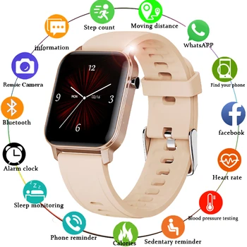 LIGE Femeie Inteligent Watch Femei Fitness Watch Inteligent Watch Bărbați Impermeabil Muzica Vreme de Afișare pentru Android ios Reloj Inteligente