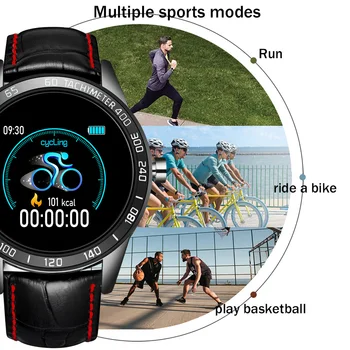 LIGE Nou Ceas Inteligent Men Sport Multi-Funcție de Modul de Smartwatch Heart Rate Monitor de Presiune sanguina Ceas Informații Memento+Cutie