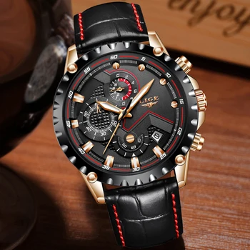 LIGE Top brand de lux barbati casual ceas de moda de afaceri bărbați ceasuri militare sport impermeabil Cuarț ceas Relogio Masculino