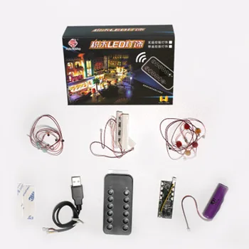 Lightaling Lumină Led-uri Kit Compatibil pentru lego 42111 Technic lui Dom Dodge Charger Jucării Blocuri ( Set de Iluminat Numai )