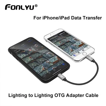 Lightning Lightning OTG Cablu Adaptor pentru iPhone 12 11 8 Pro Xs Max IOS 12.4 Date pentru iPhone Copie de Transfer de Instrumente de Migrare