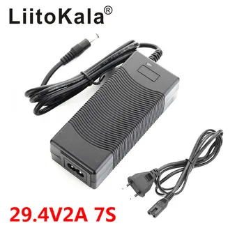 LiitoKala 12V 24V 36V 48V Seria 3 Seria 6, Seria 7, Seria 10 13 Șir 18650 Litiu Baterie 12.6 V 29.4 V DC 5.5*2.1 mm