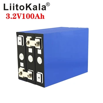 Liitokala 3.2 v 100ah lifepo4 baterie poate forma 12v litiu-baterie de fier 100000mah pot face baterii pentru barca, masina batteriy