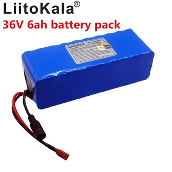 LiitoKala 36v 8AH 36 6ah 500W Baterie cu Litiu 18650V Biciclete Electrice cu Cutie PVC pentru energia Electrică de Biciclete 42V 2A Char