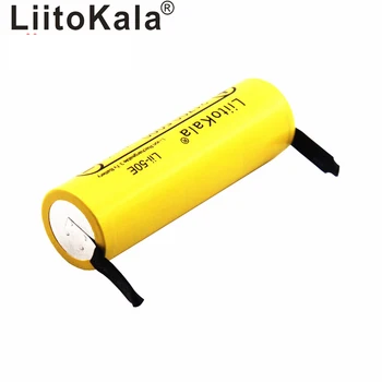 Liitokala Lii-50E 21700 5000 mah li-ni bateria 3.7 v 40a para alta descarga mod/kit 3.7 v 15a putere + diy con