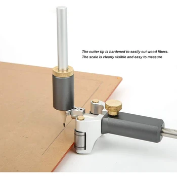 Liniar Arc Scriber de prelucrare a Lemnului Instrument de Măsurare a Marcajului Indicator Abonaților Linie Paralelă Instrument de Desen DIY Lemn de Lucru Scrib Instrumente