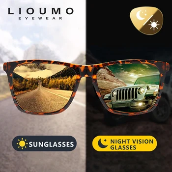 LIOUMO Nou Design Fotocromatică ochelari de Soare Pentru Barbati 2021 Pătrat Ochelari de Soare Polarizati pentru Femei Ochelari de Conducere gafas de sol hombre