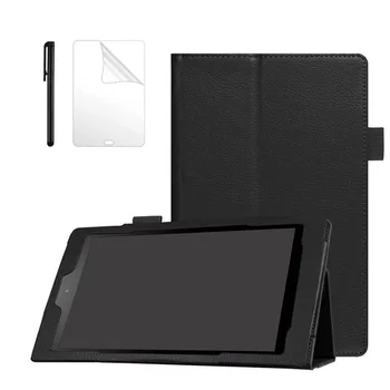 Litchi stil PU Piele Caz pentru Samsung Galaxy Tab S2 9.7 SM-T810 T813 T815 T819 acoperire pentru Samsung Tab S2 9.7 caz +FilmPen