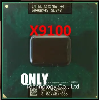 Livrare gratuita Laptop cpu X9100 CPU 3.06/6M/1066 SLB48 nou, original, versiunea oficială a PGA